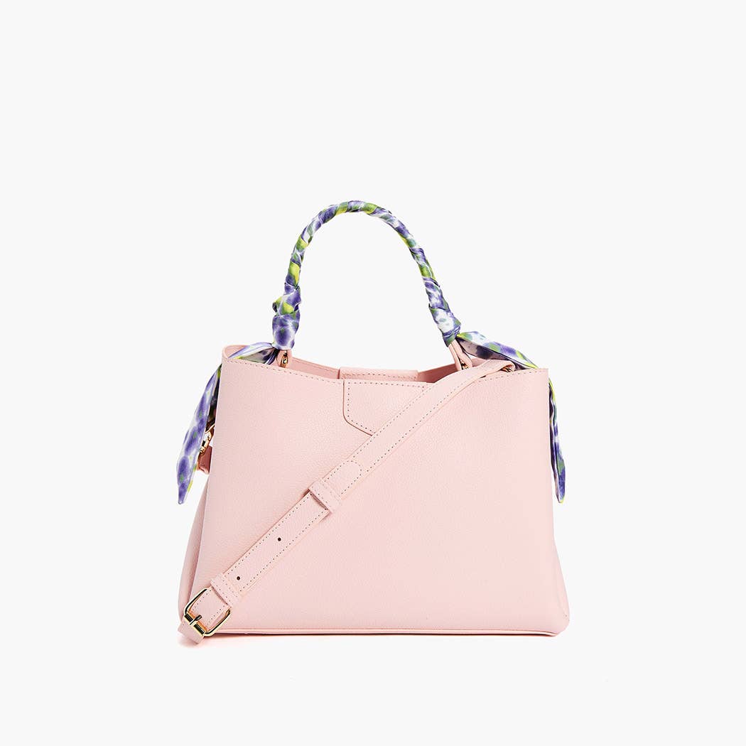 Soleil Top Handle Satchel: Yellow