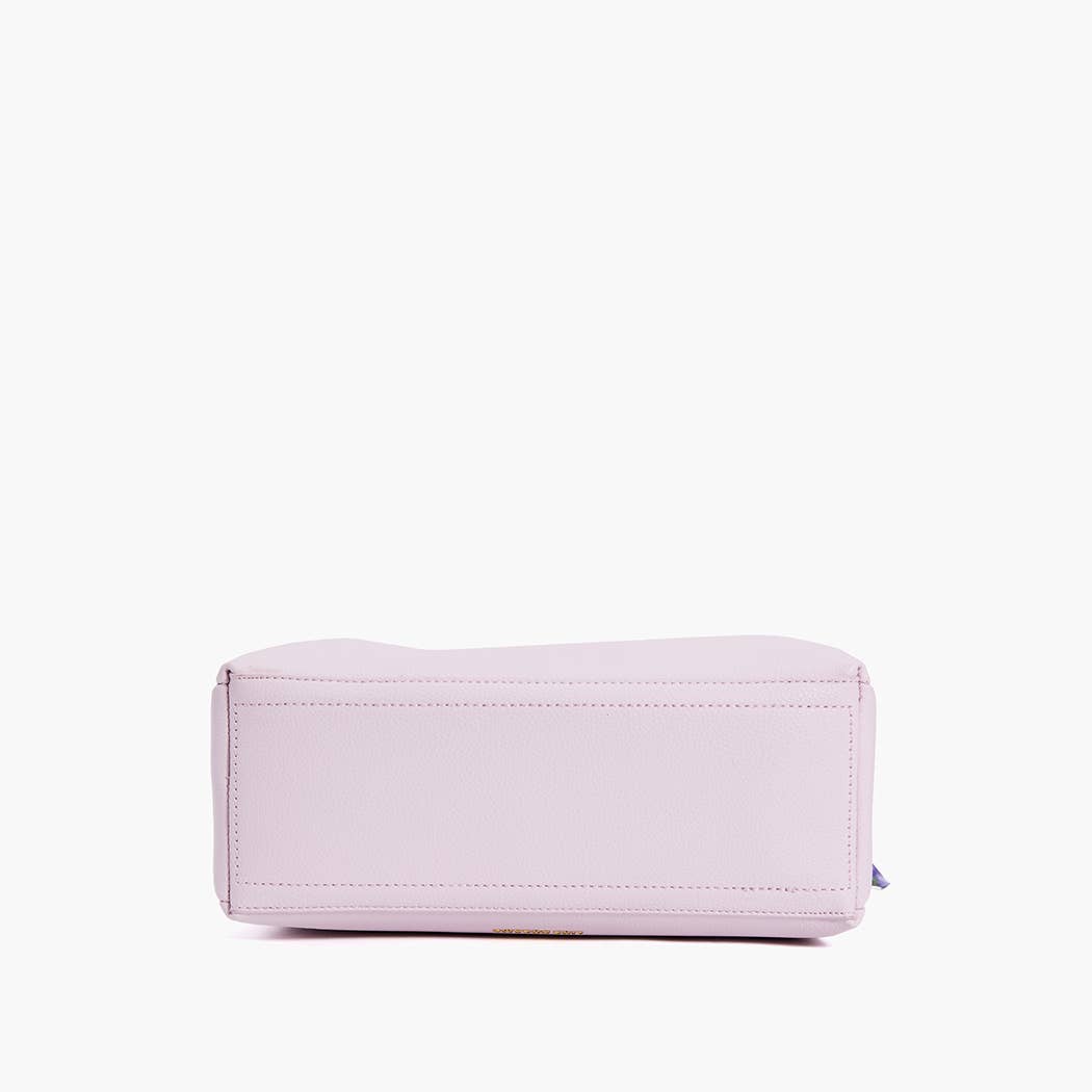 Soleil Top Handle Satchel: Yellow