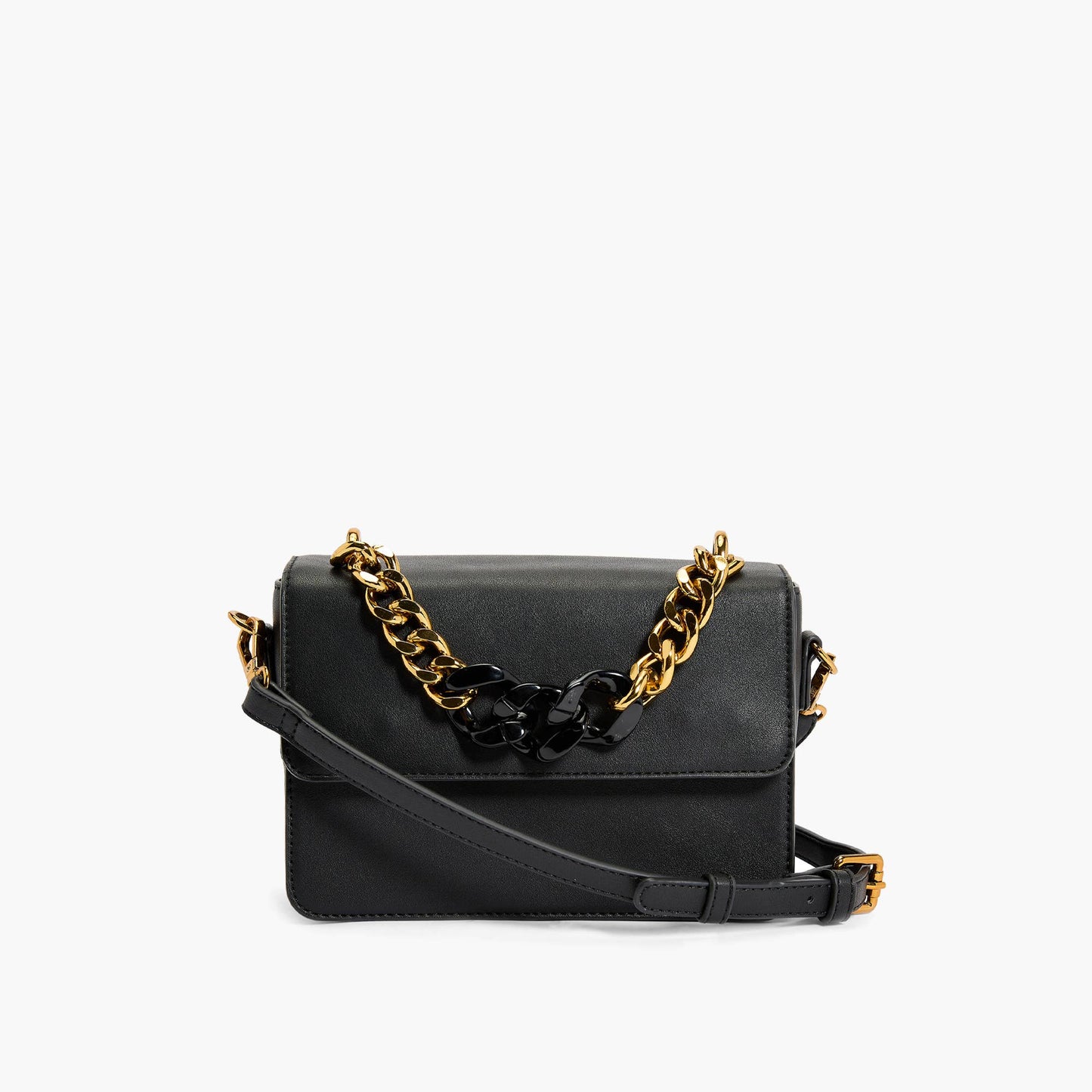 Ellie Chain Crossbody: Mauve