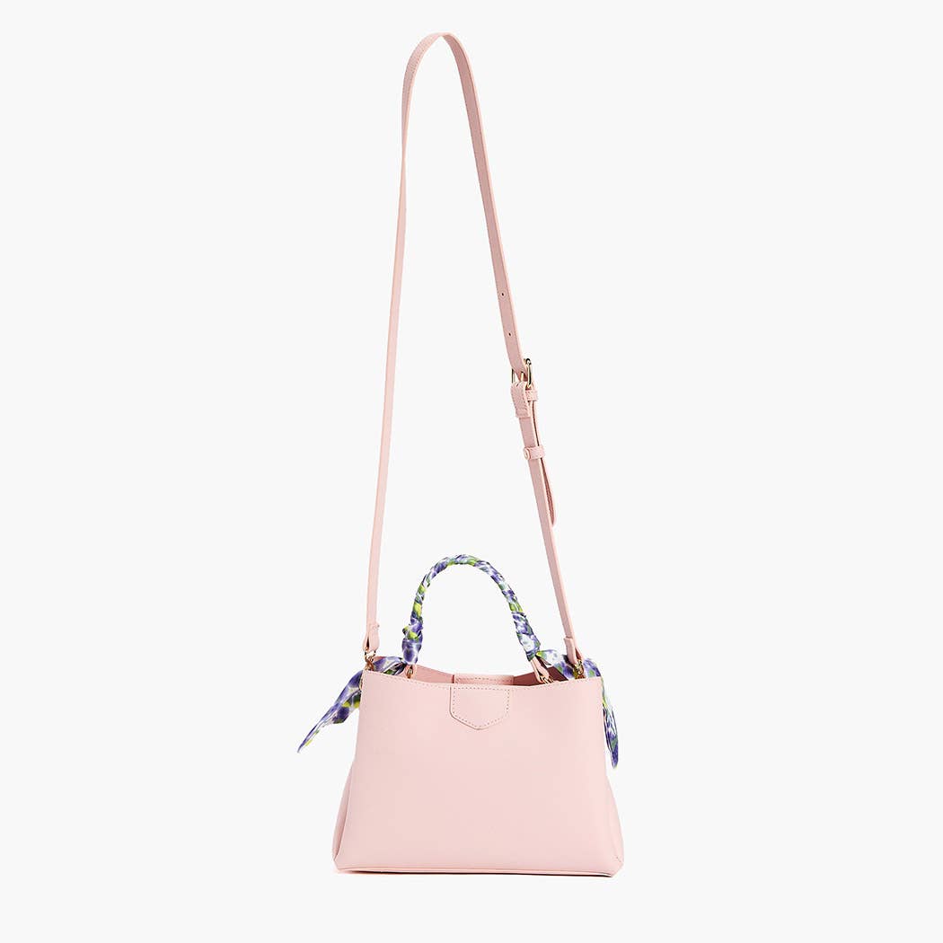 Soleil Top Handle Satchel: Yellow
