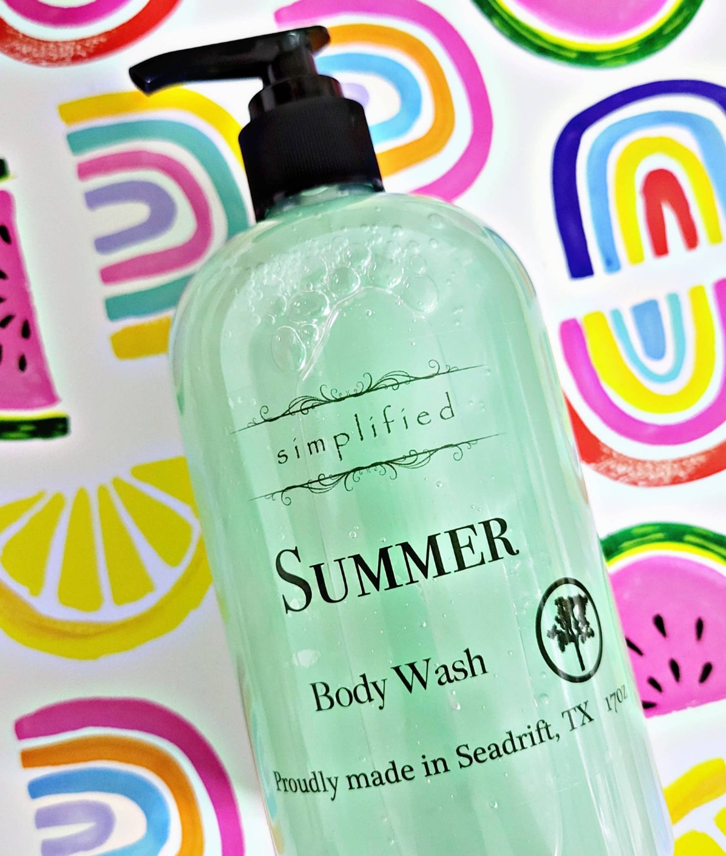 Simplified Soap - 17oz Body Wash: Cactus Flower