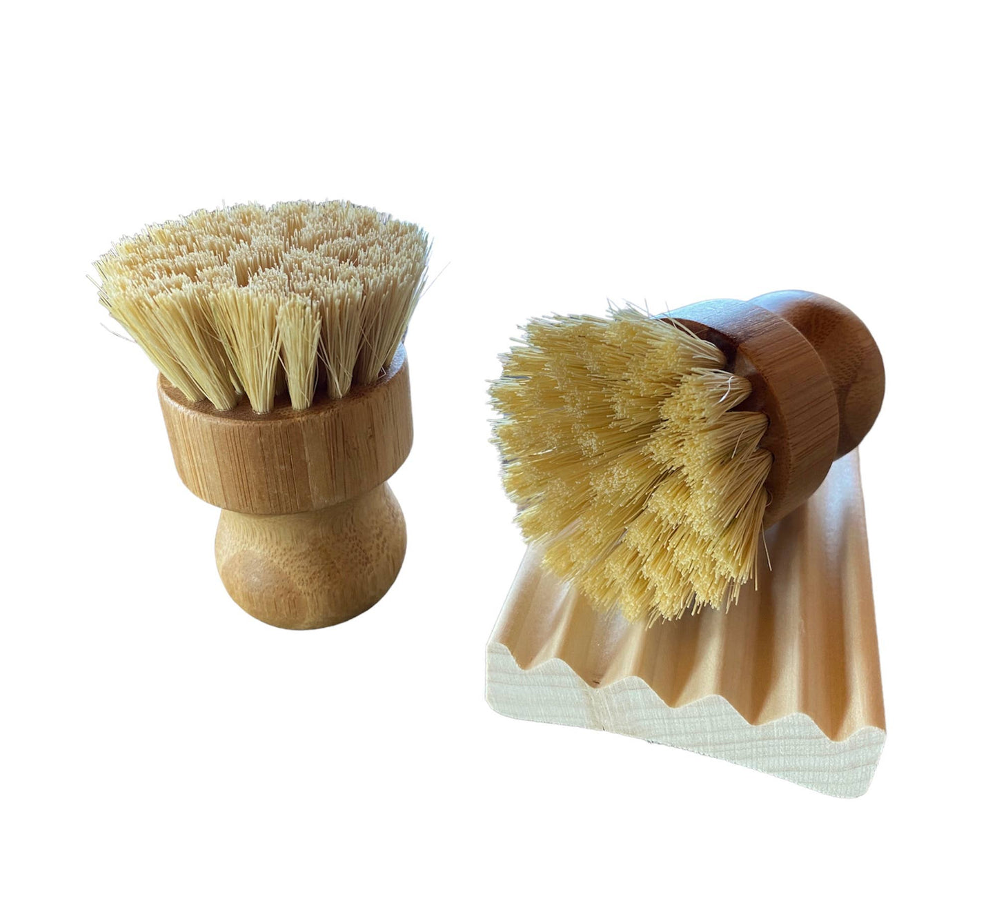 Bamboo Wood handle dish brush