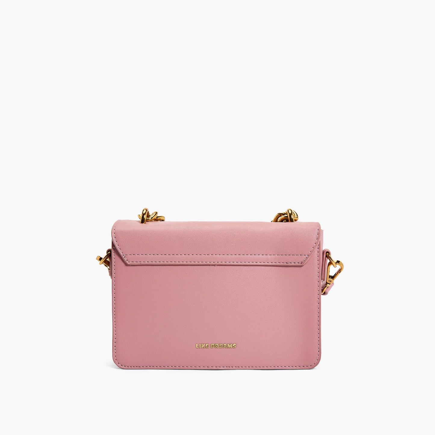 Ellie Chain Crossbody: Mauve