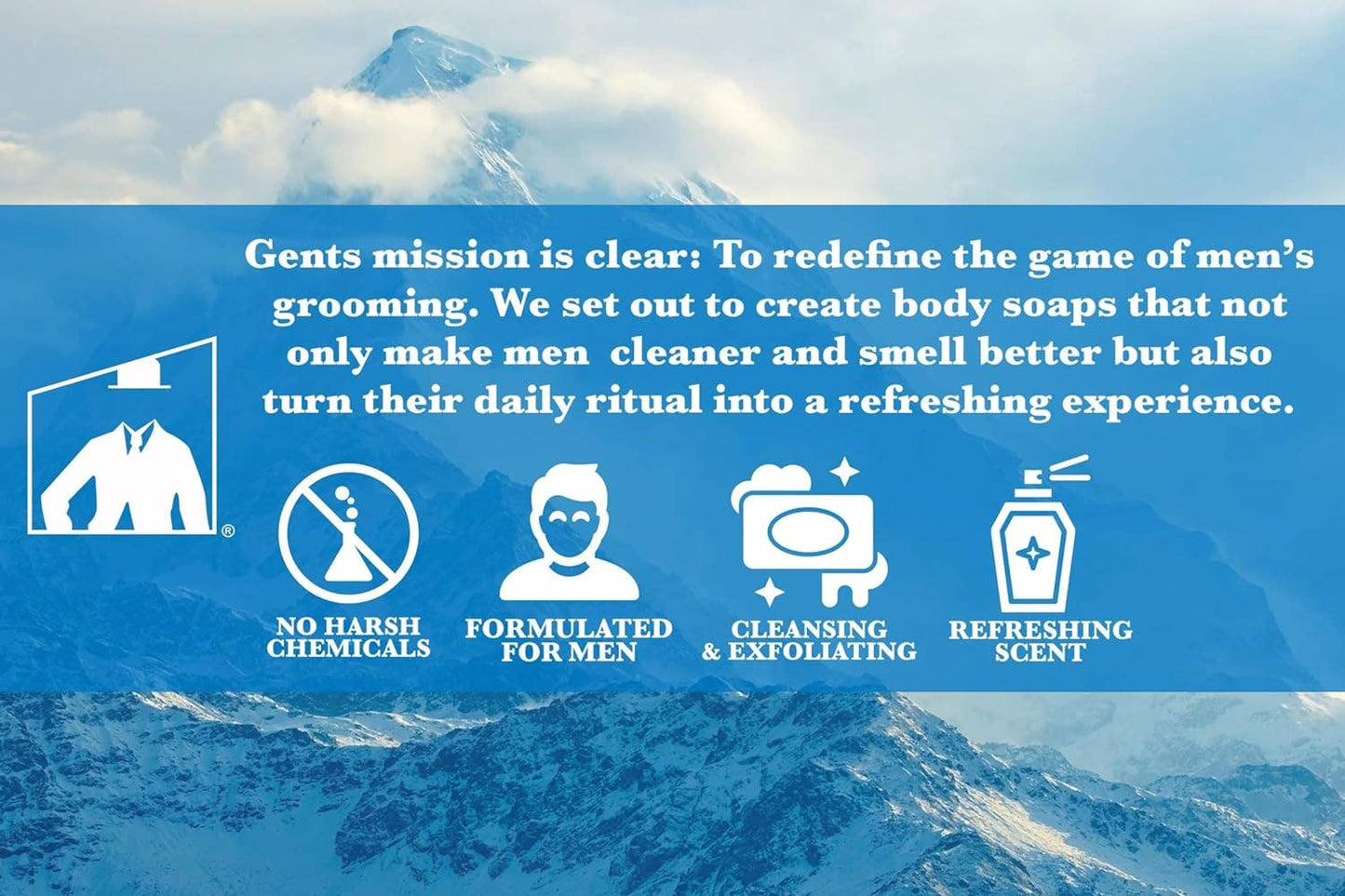 GBS - GENTS Body Soaps 5 oz All Natural 5 DIFFERENT SCENTS: Malibu Sunset ( Coconut & Vanilla)