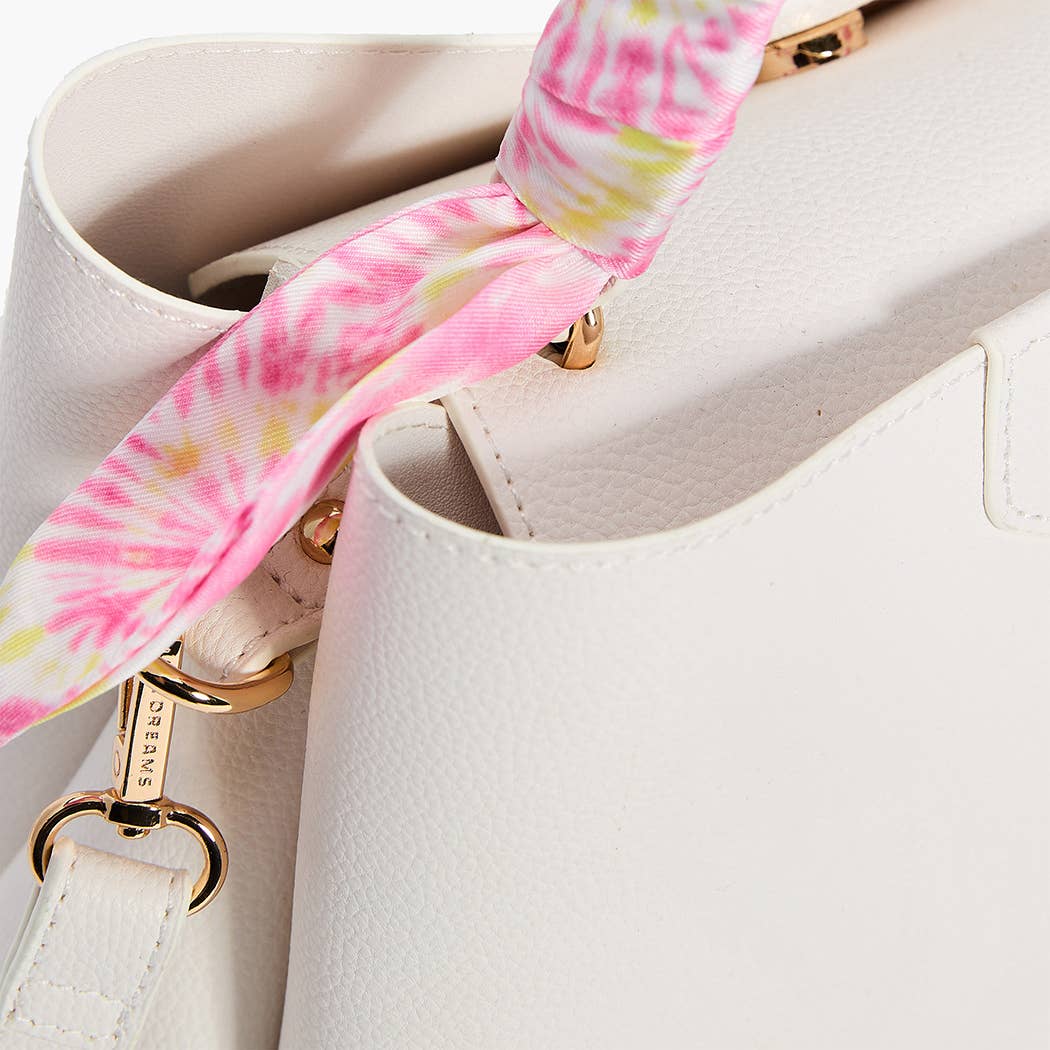 Soleil Top Handle Satchel: Yellow