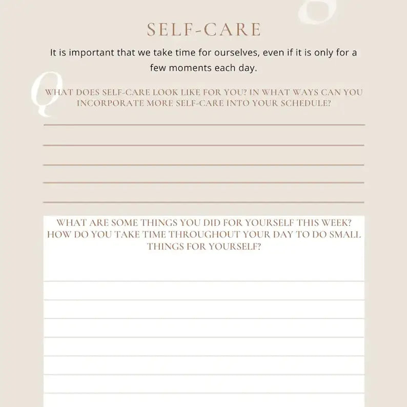 Zella & Co. - Mental Health 30 Day Feelings Journal