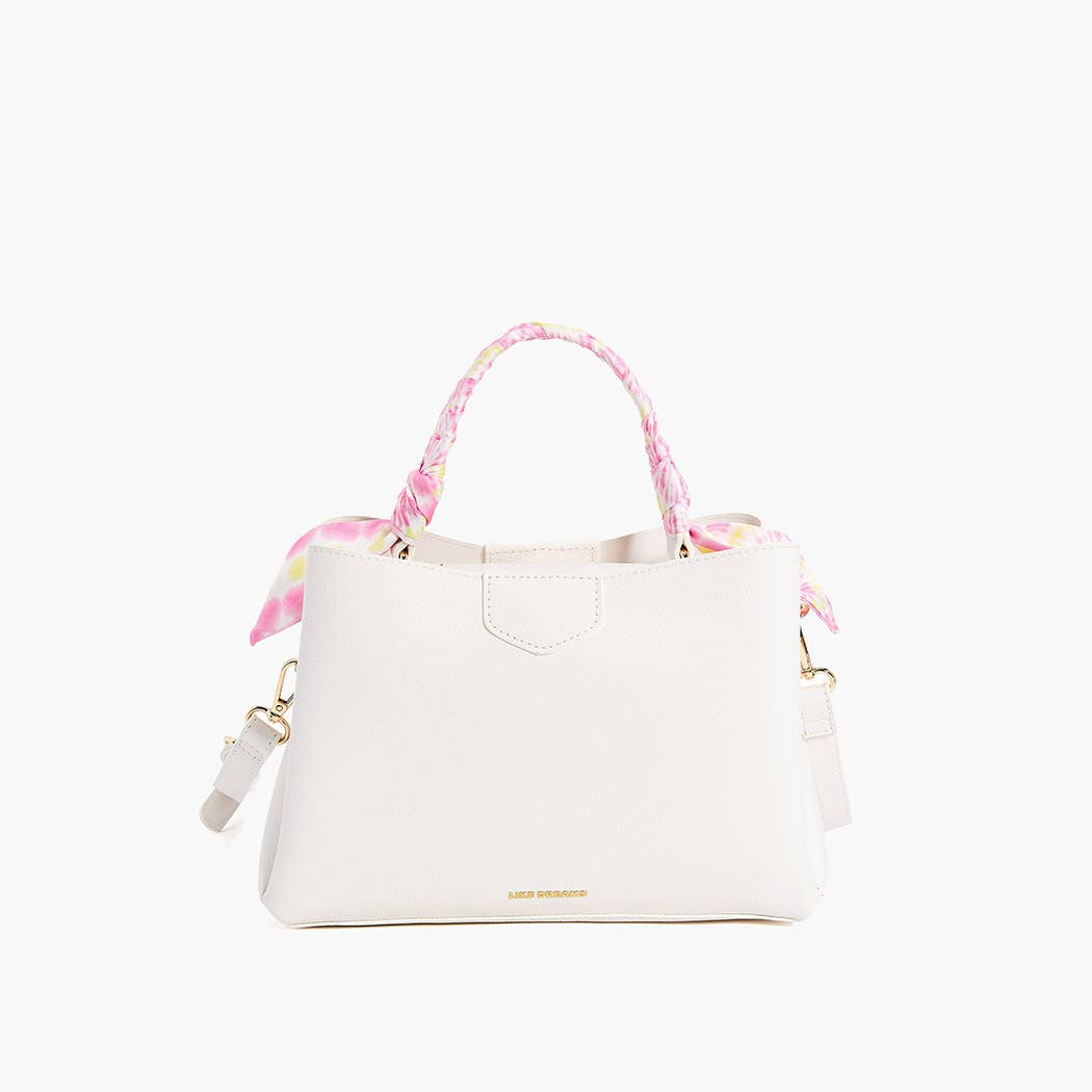 Soleil Top Handle Satchel: Yellow