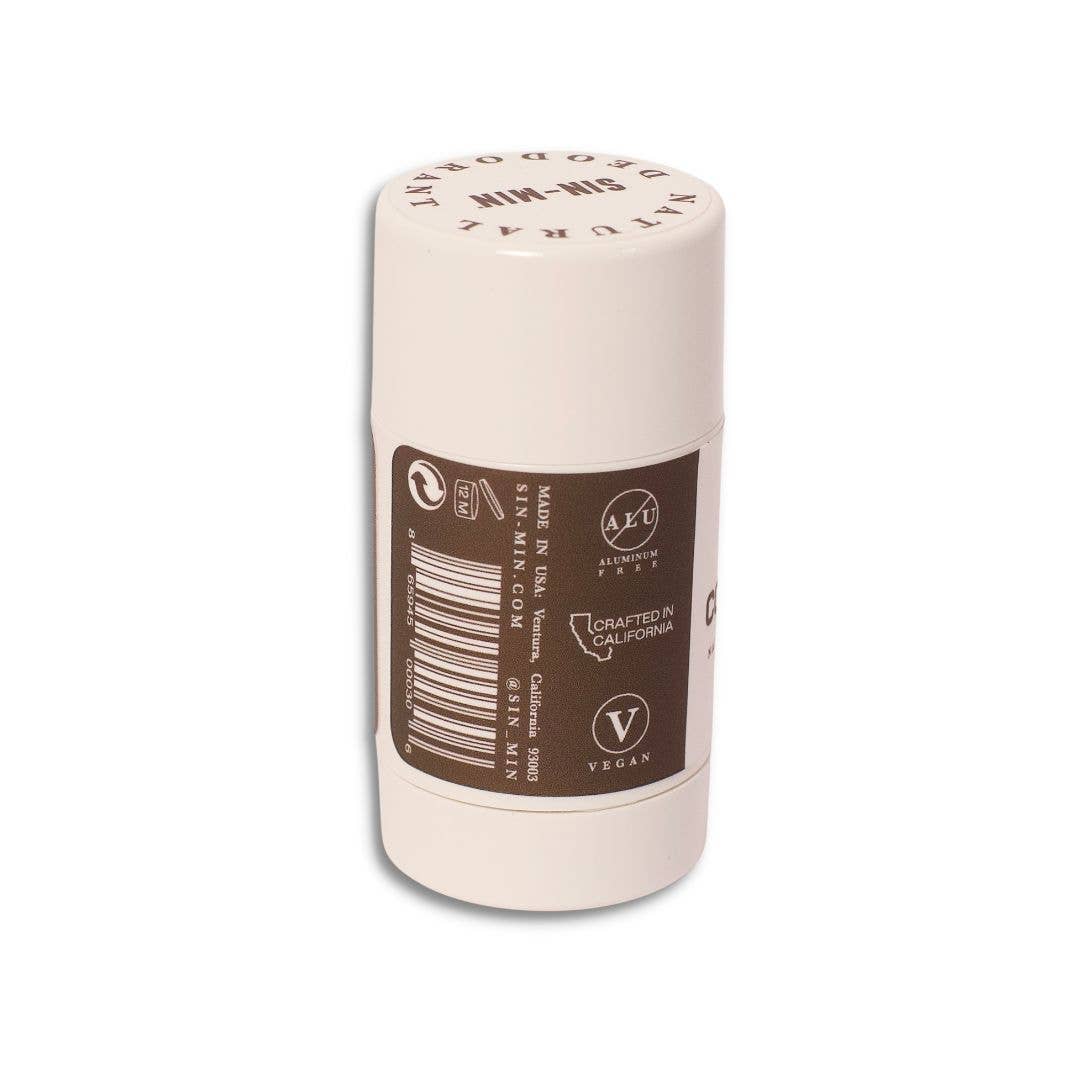 SIN-MIN - Cocochata Natural Deodorant (Aluminum-free + Coconut Scent)