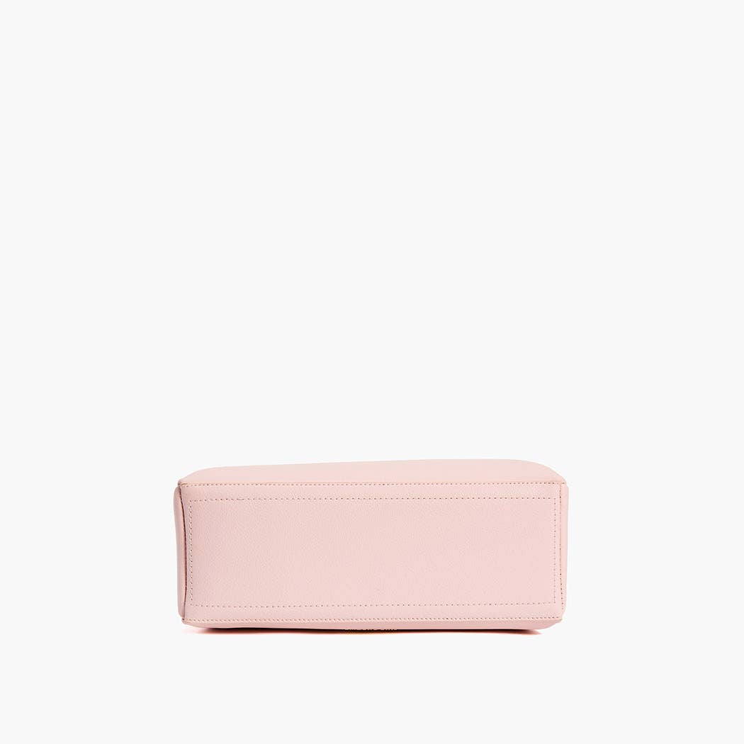 Soleil Top Handle Satchel: Yellow