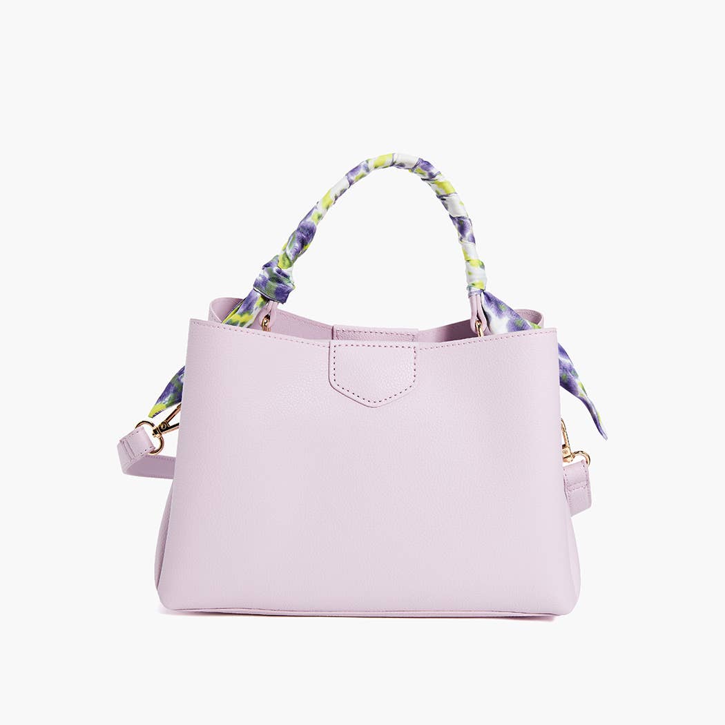 Soleil Top Handle Satchel: Yellow