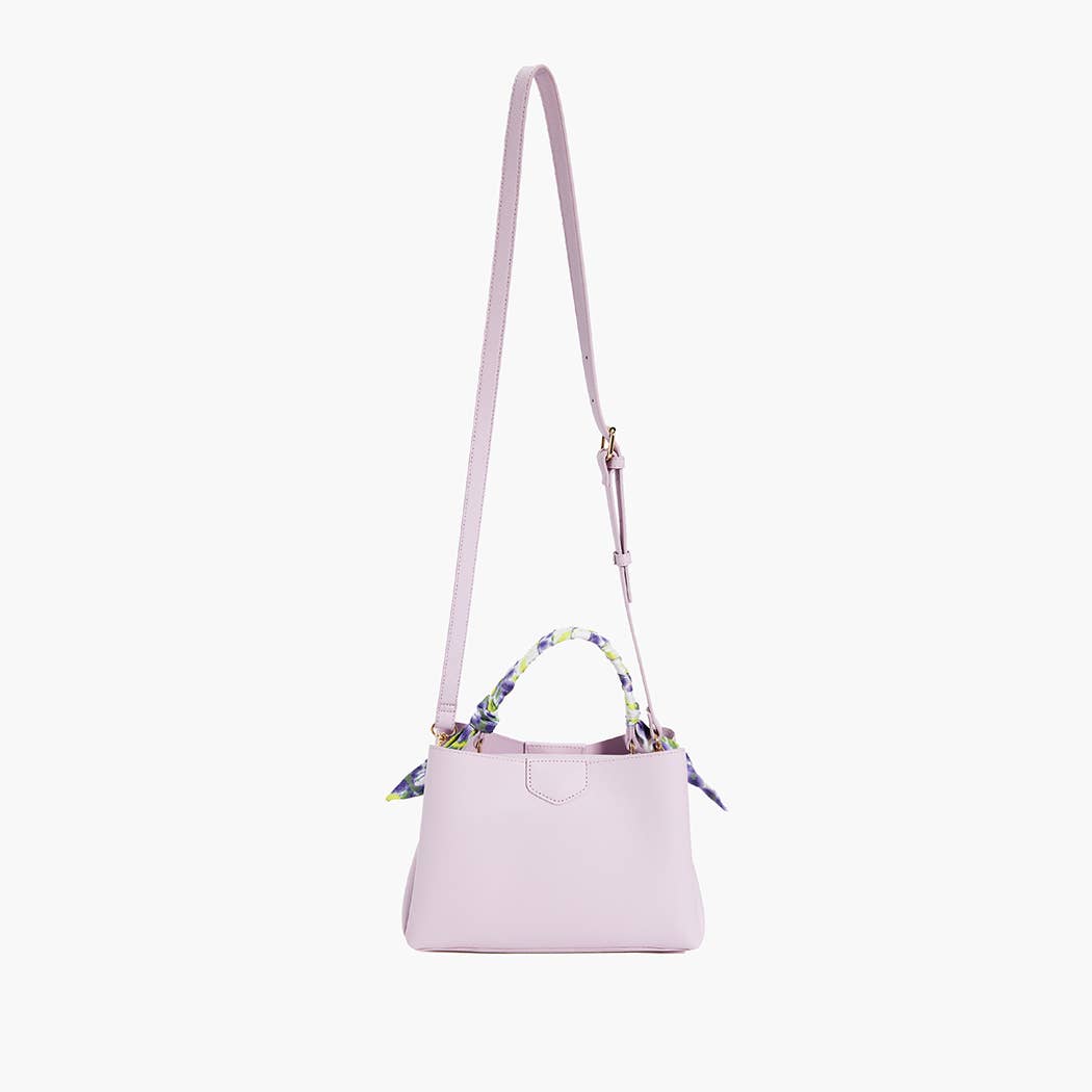 Soleil Top Handle Satchel: Yellow