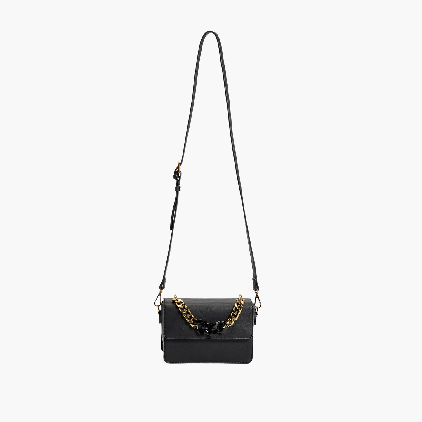 Ellie Chain Crossbody: Mauve