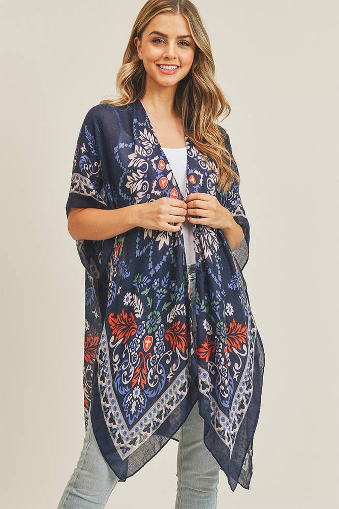 Hana - Bohemian Print Kimono