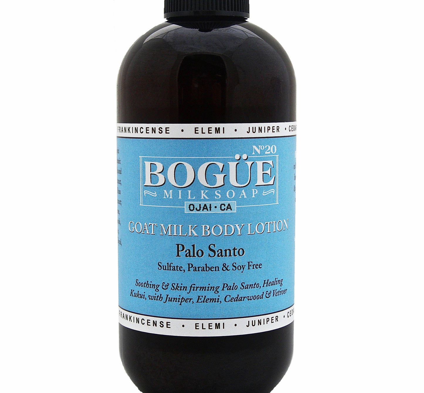 Bogue Milk Soap - No20 Palo Santo Blend Goat Milk BodyLotion