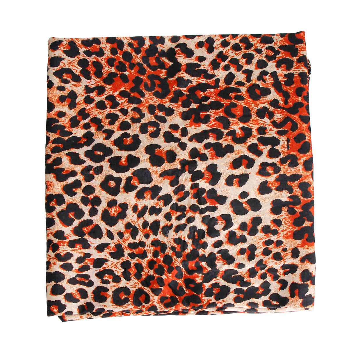 Leopard Print Head Wrap: Color / 60 x 20 inches / Multi Tone
