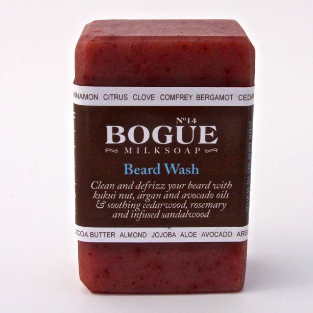 Bogue Milk Soap - No.14 BESPOKE Beard Wash GOAT MILK Bar Soap 3.7oz
