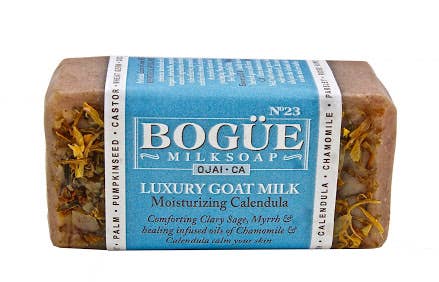 Bogue Milk Soap - No.23 Moisturizing Calendula Goat Milk Bar Soap 4.5oz