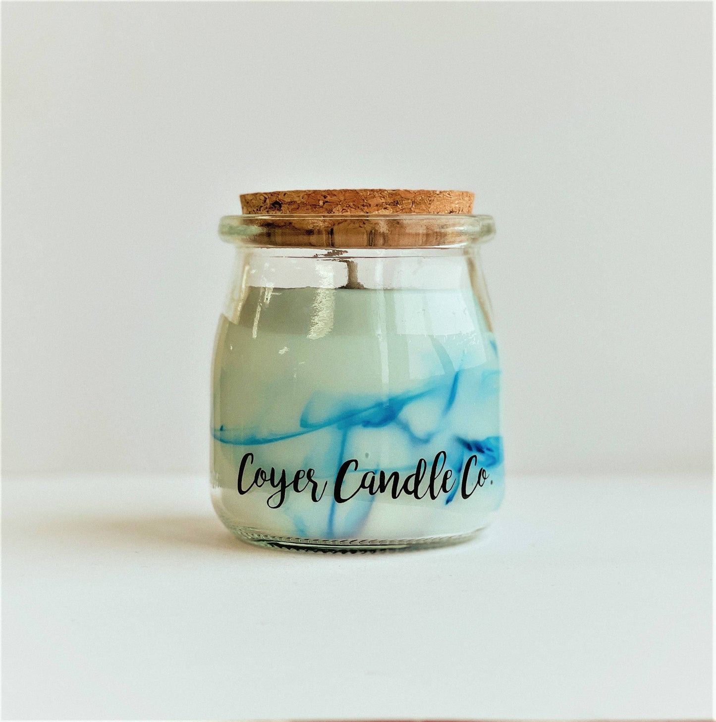 Coyer Candle Co. - 5 oz. Studio Jar Candle - Winter & Christmas Collection: Tropical State of Mind / Swirled Dye