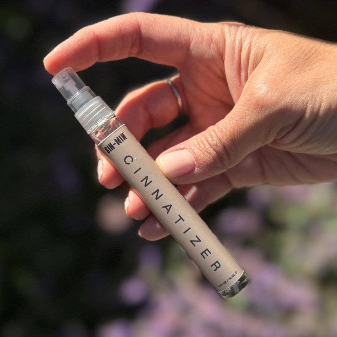 SIN-MIN - Cinnatizer - (Cinnamon + Vanilla Scented Hand Sanitizer)