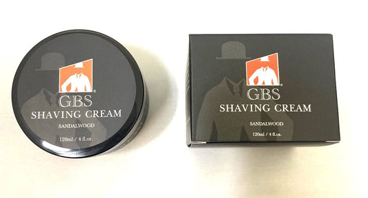 GBS - GBS Sandalwood Shave Cream 4 oz