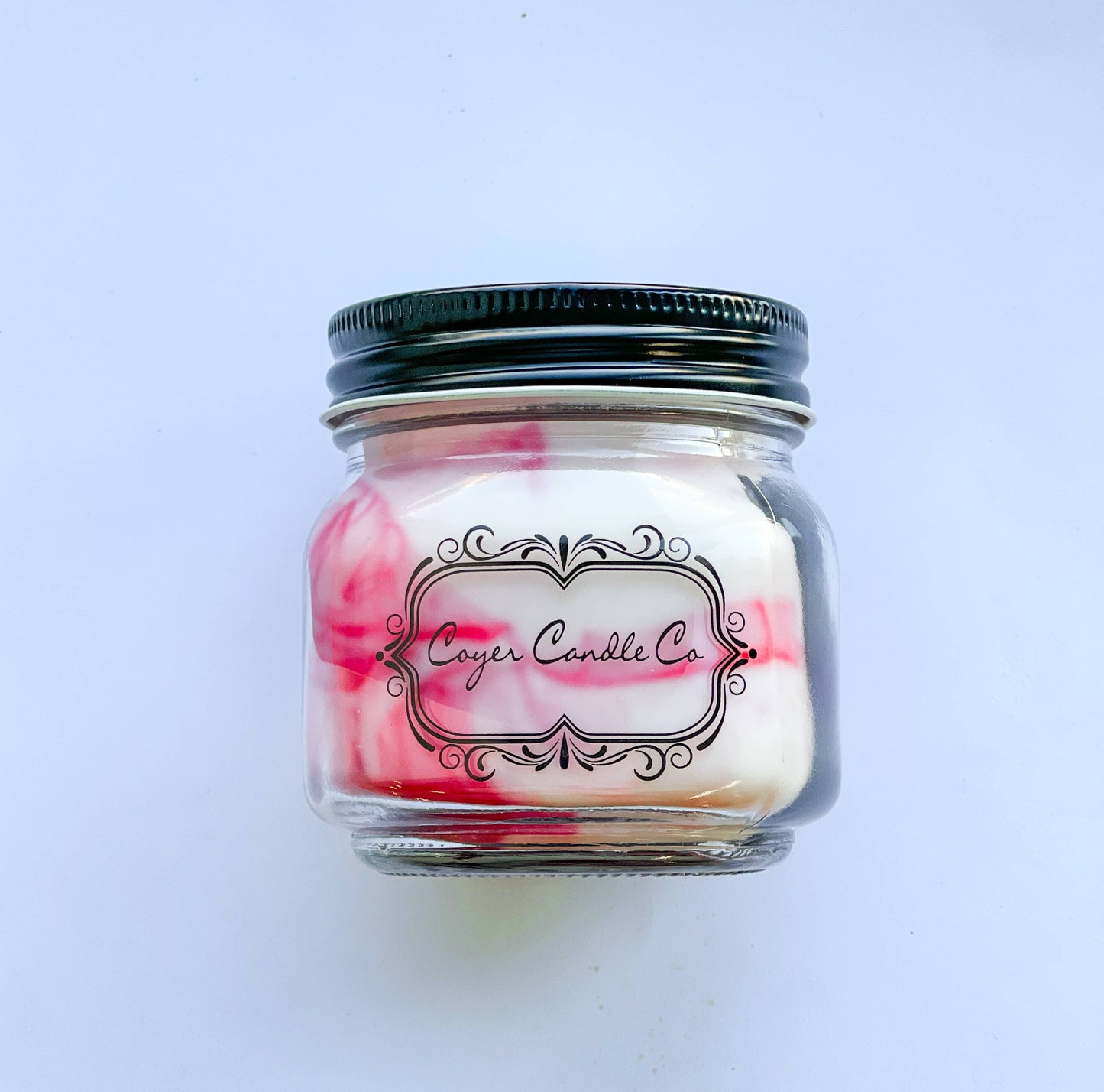 8 oz. Mason Jar Candles - Fall Collection: Apples 'n Cinnamon