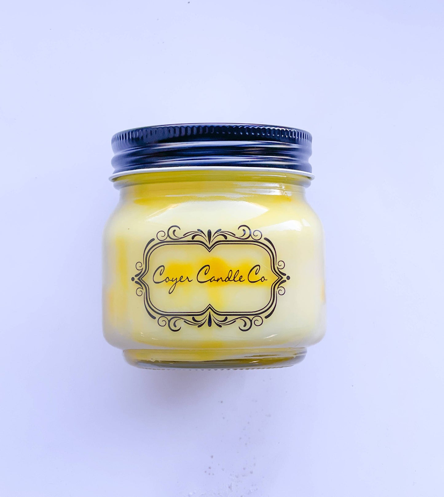 Coyer Candle Co. - 8 oz. Mason Jar Candles - Signature Collection: Choose Happiness
