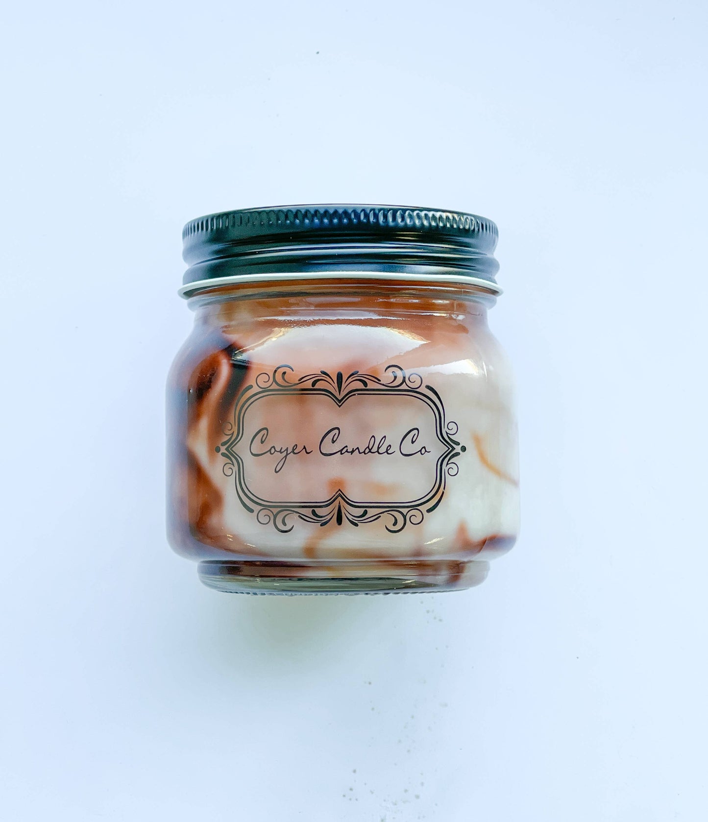 Coyer Candle Co. - 8 oz. Mason Jar Candles - Signature Collection: Pecans 'n Maple Syrup