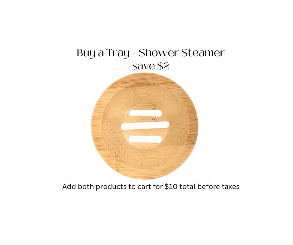 Oily Blends - Wooden Shower Steamer Trays: 1 Tray