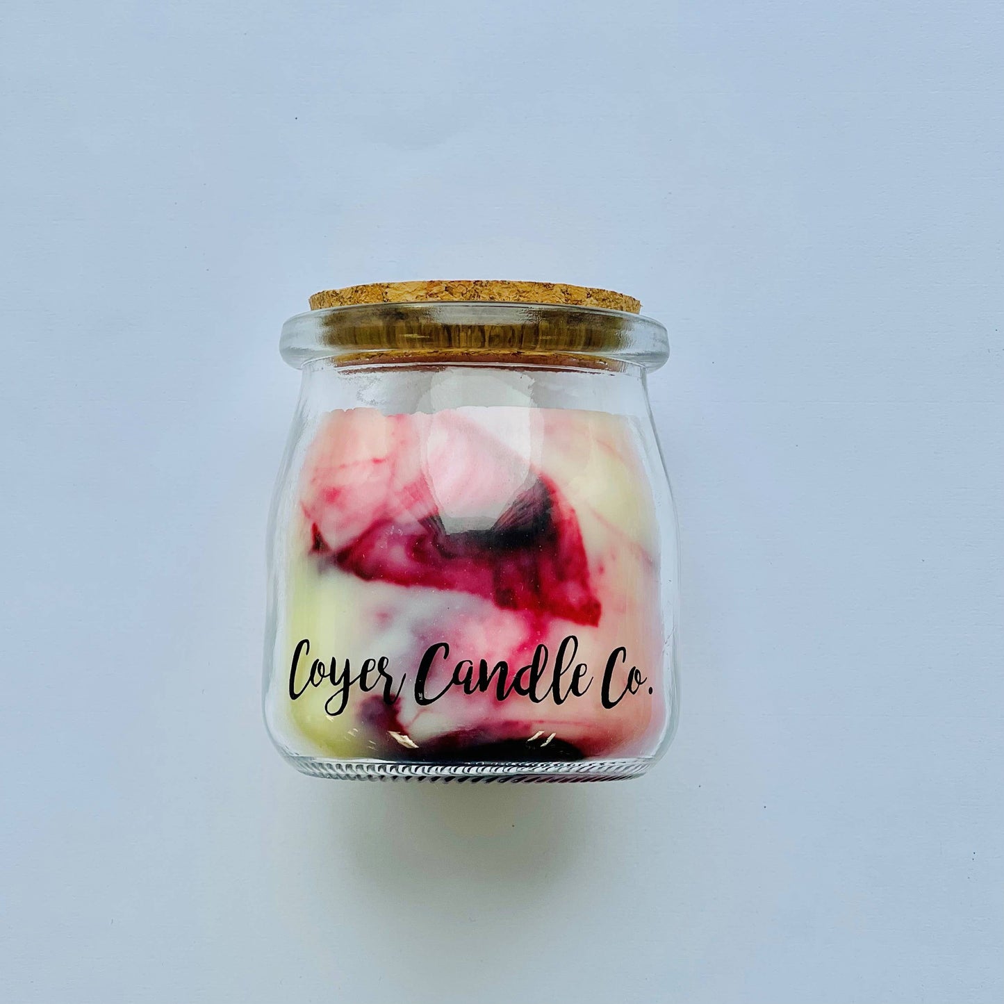 Coyer Candle Co. - 5 oz. Studio Jar Candle - Winter & Christmas Collection: Tropical State of Mind / Swirled Dye