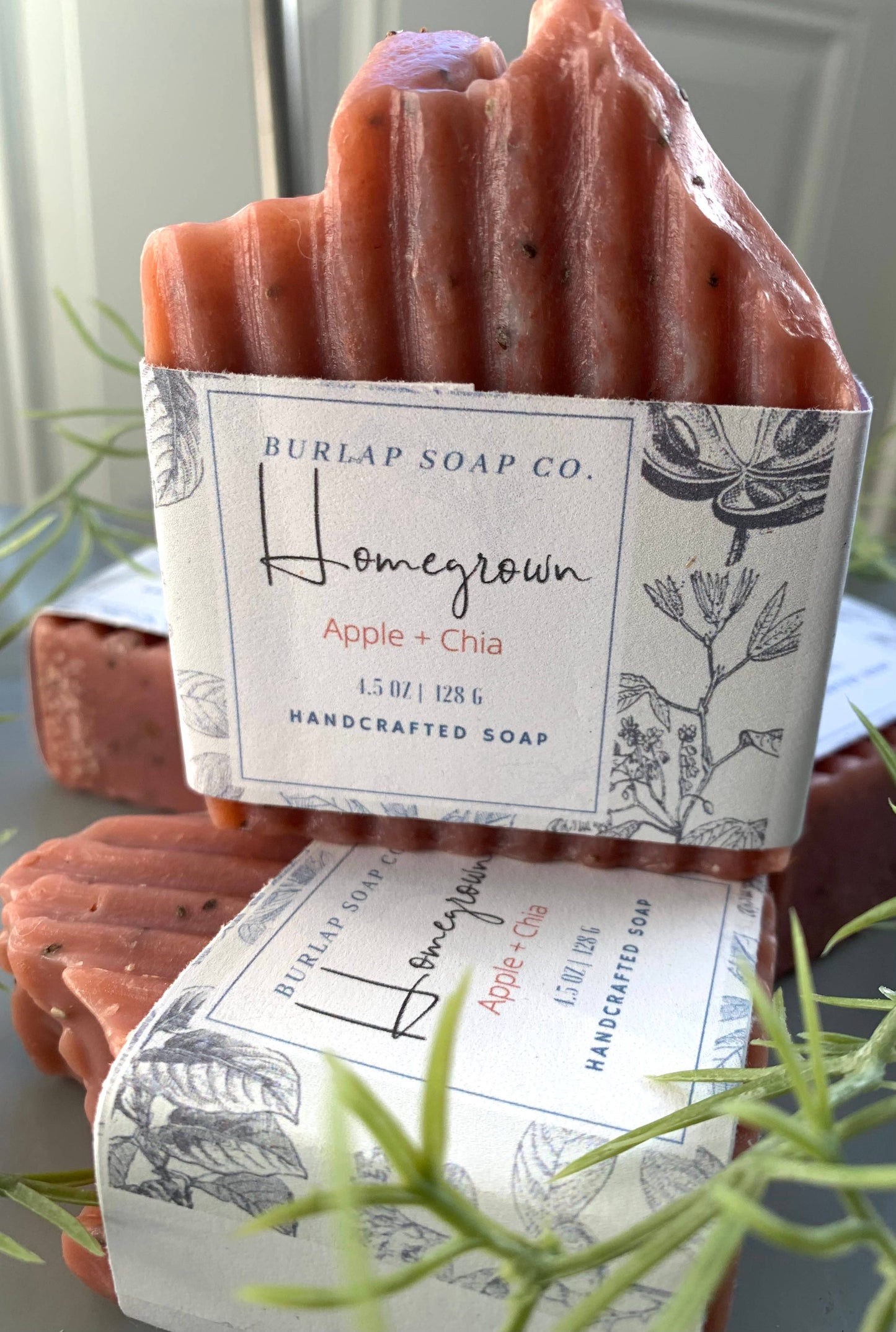 Homegrown Apple + Chia Handcrafted Artisan Soap
