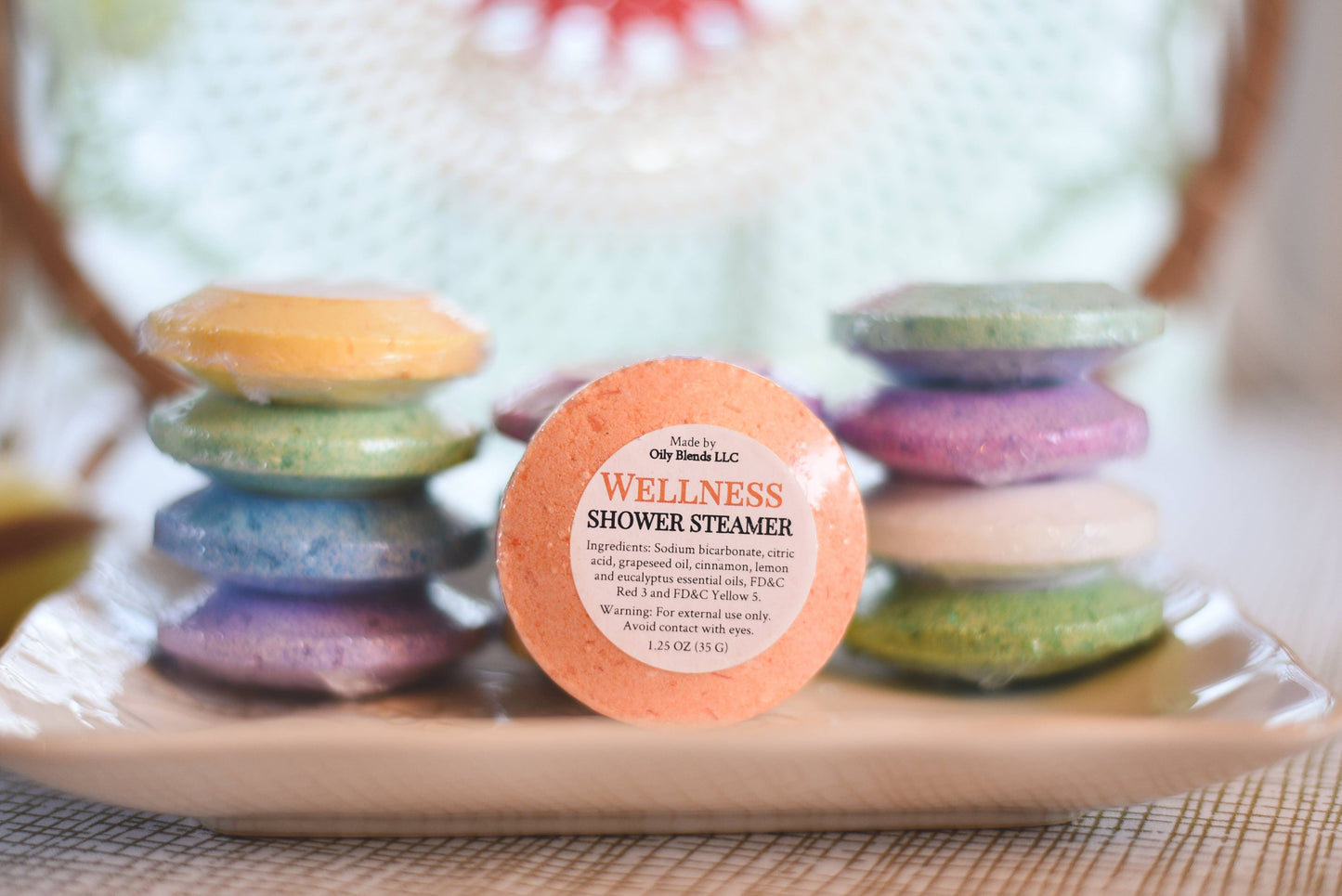Oily Blends - Essential Oil Shower Steamers: Breathe