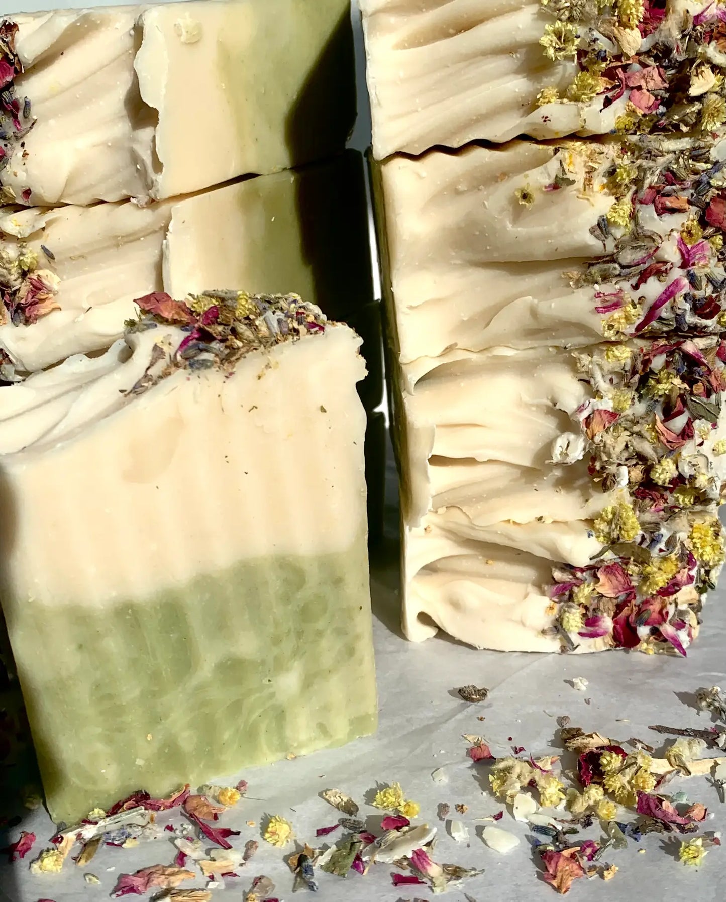 Burlap Soap Co - “Wildflowers” Lavender Goats Milk Soap