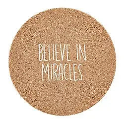 Faithworks by Creative Brands - Cork Cstr-Blieve Miracles 4pk