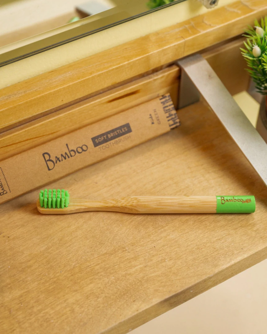 Bamboo Kids Toothbrush | Round
