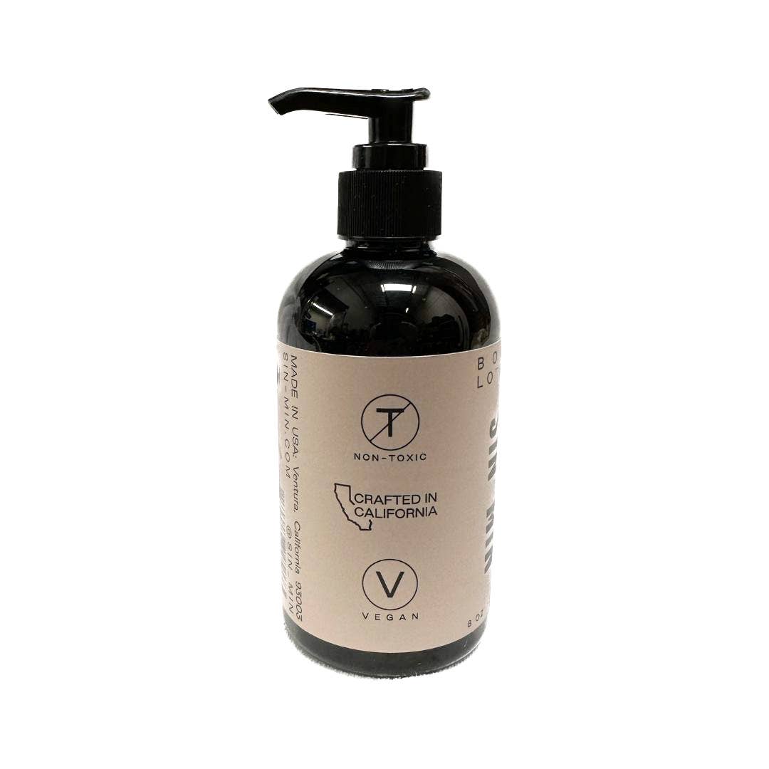 SIN-MIN - Body Lotion - 8oz  (Sweet Cinnamon & Vanilla Scented)