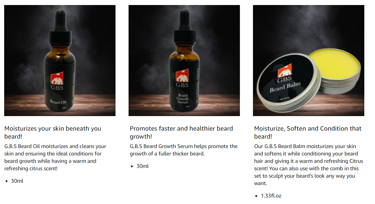 GBS - GBS Beard Growth Kit