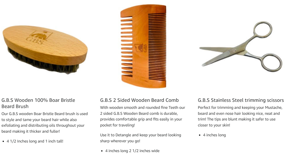 GBS - GBS Beard Growth Kit