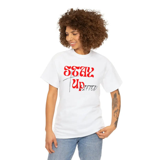 Stay Up White / S T-Shirt