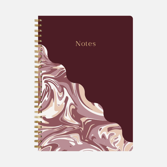 Define - Gold Spiral Notebooks