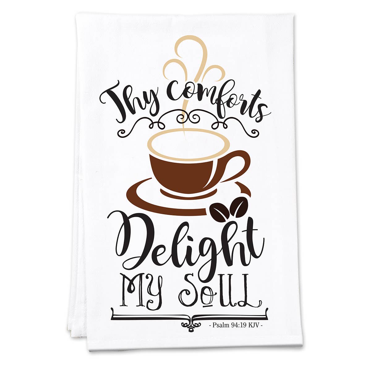 Divinity Boutique - Thy Coffee Comforts Tea Towel